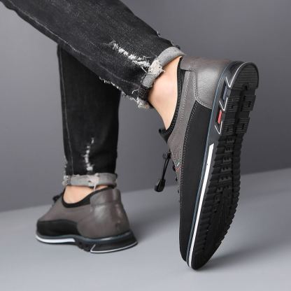 (🔥50% de desconto hoje - não perca) - Sapatos ortopédicos em pele macios e confortáveis ​​(com amortecimento de ar - alivia as dores nos pés)