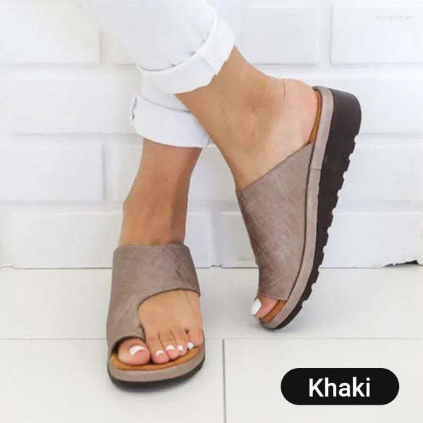 🔥50% de descuento por tiempo limitado - Sandalias ortopédicas de vera