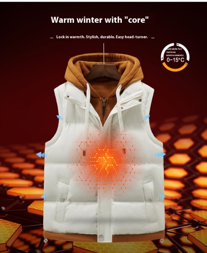 Hooded Puffer Vest