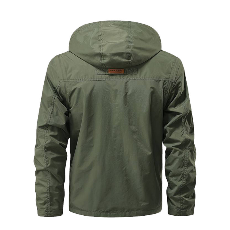 Men's Outdoor Utility Hooded Jacket