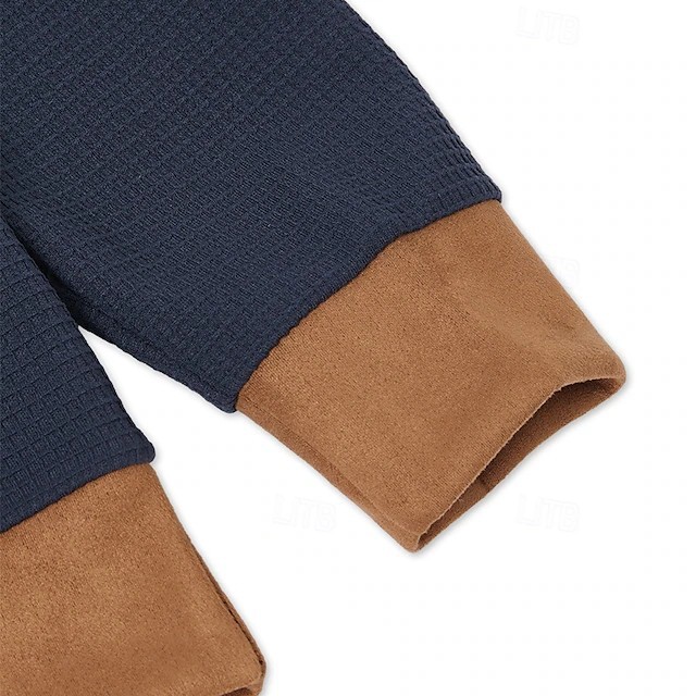 Men’s Half-Zip Stand Collar Outdoor Shirt