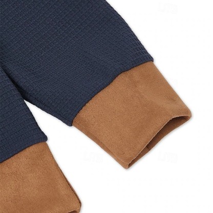 Men’s Half-Zip Stand Collar Outdoor Shirt