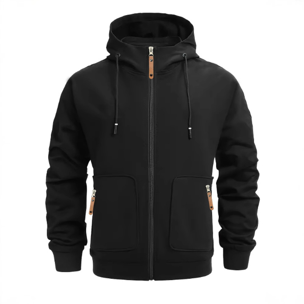 Multi-pocket Zipper Hoodie