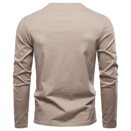 Men's V-Neck Long Sleeve