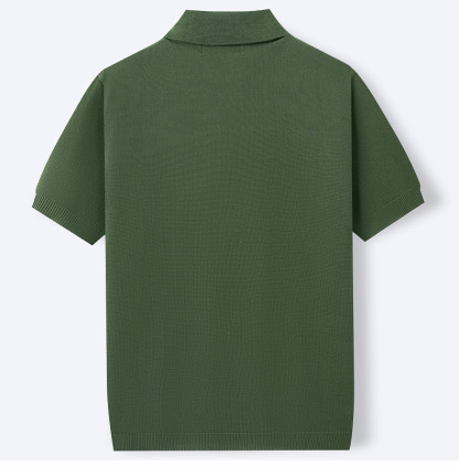 Vintage Striped Cuban Shirt for Men – Summer Knit Edition