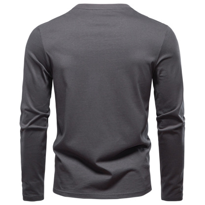 Men's V-Neck Long Sleeve
