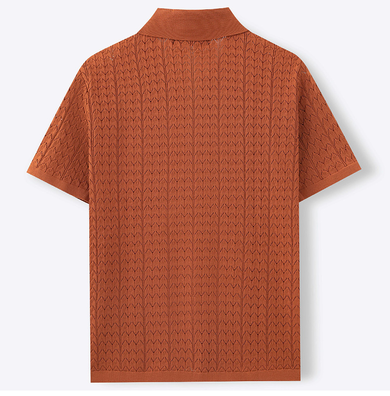 Men’s Cuban Knit Shirt – Retro Summer Vibes