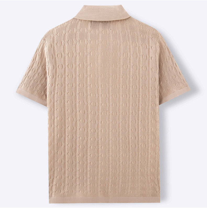 Men’s Cuban Knit Shirt – Retro Summer Vibes