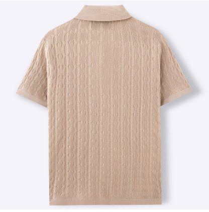 Men’s Cuban Knit Shirt – Retro Summer Vibes
