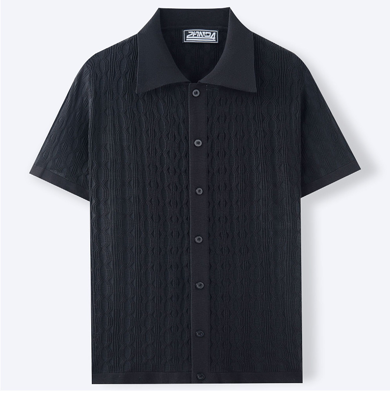 Men’s Cuban Knit Shirt – Retro Summer Vibes