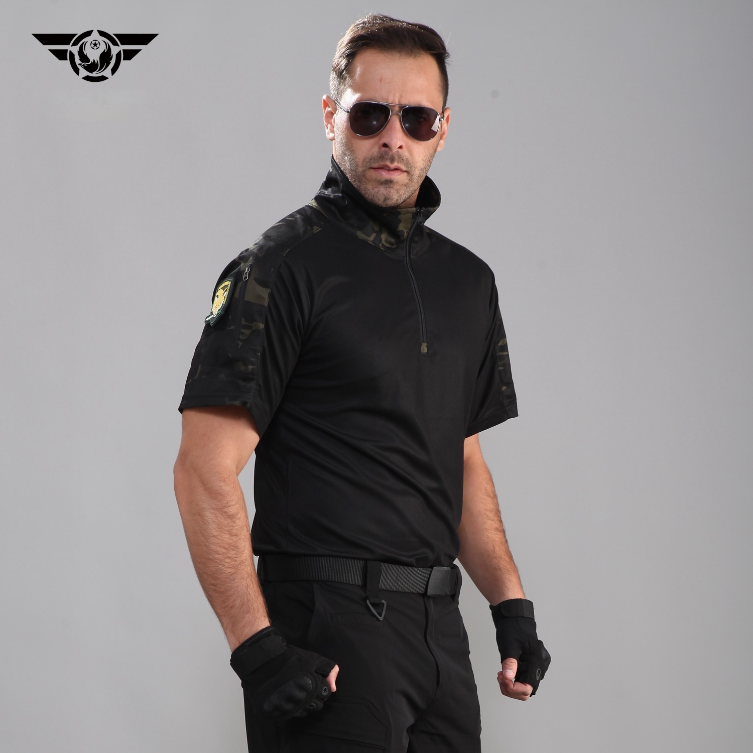 Tactical Dry-Fit Camo Shirt