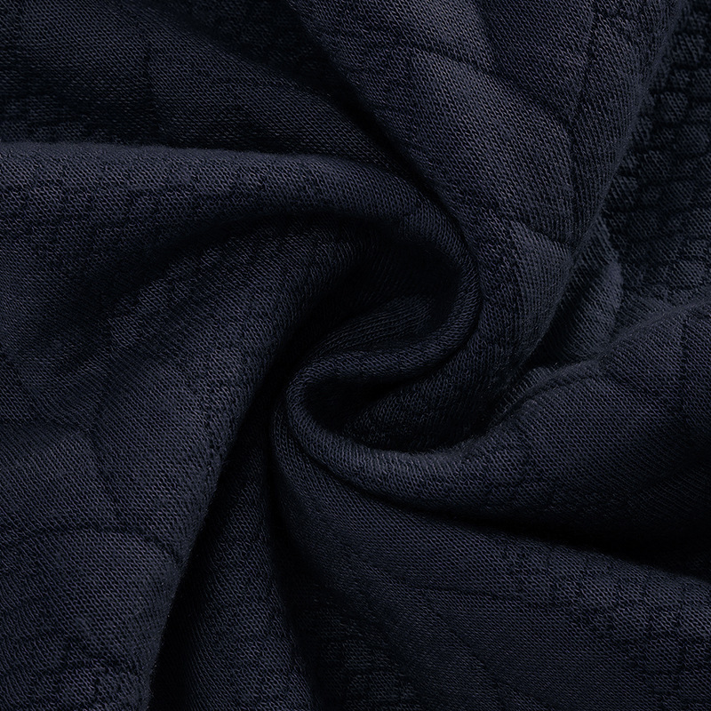 Men’s Half-Zip Pullover with Embroidered Detail