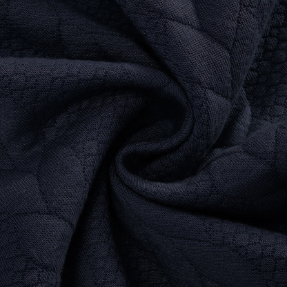 Men’s Half-Zip Pullover with Embroidered Detail