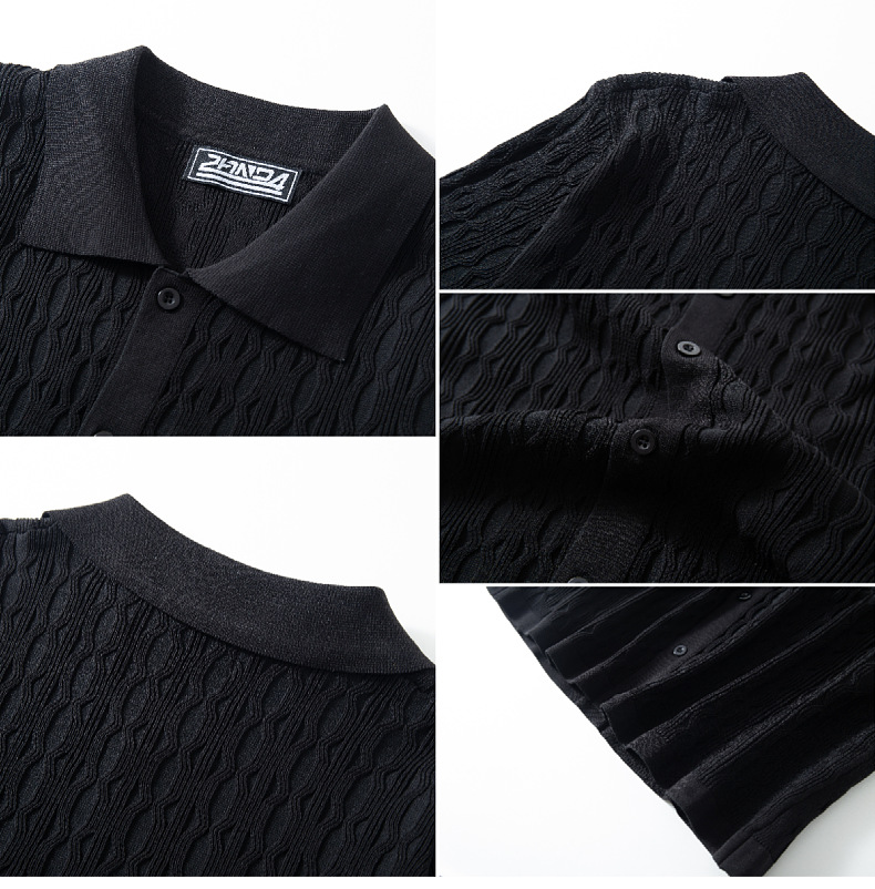 Men’s Cuban Knit Shirt – Retro Summer Vibes