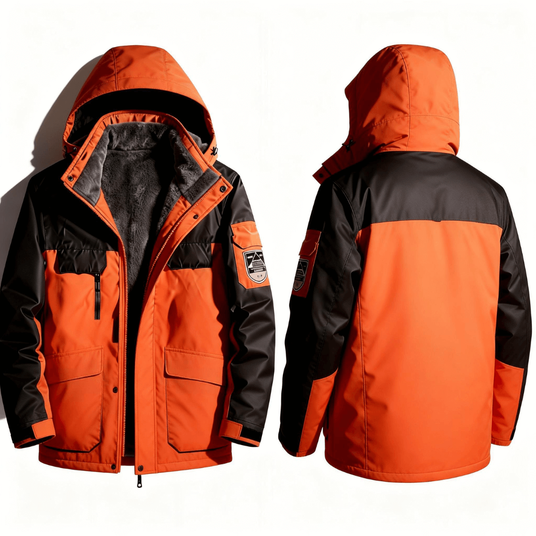 ArcticShield Fleece-Lined Shell Jacket