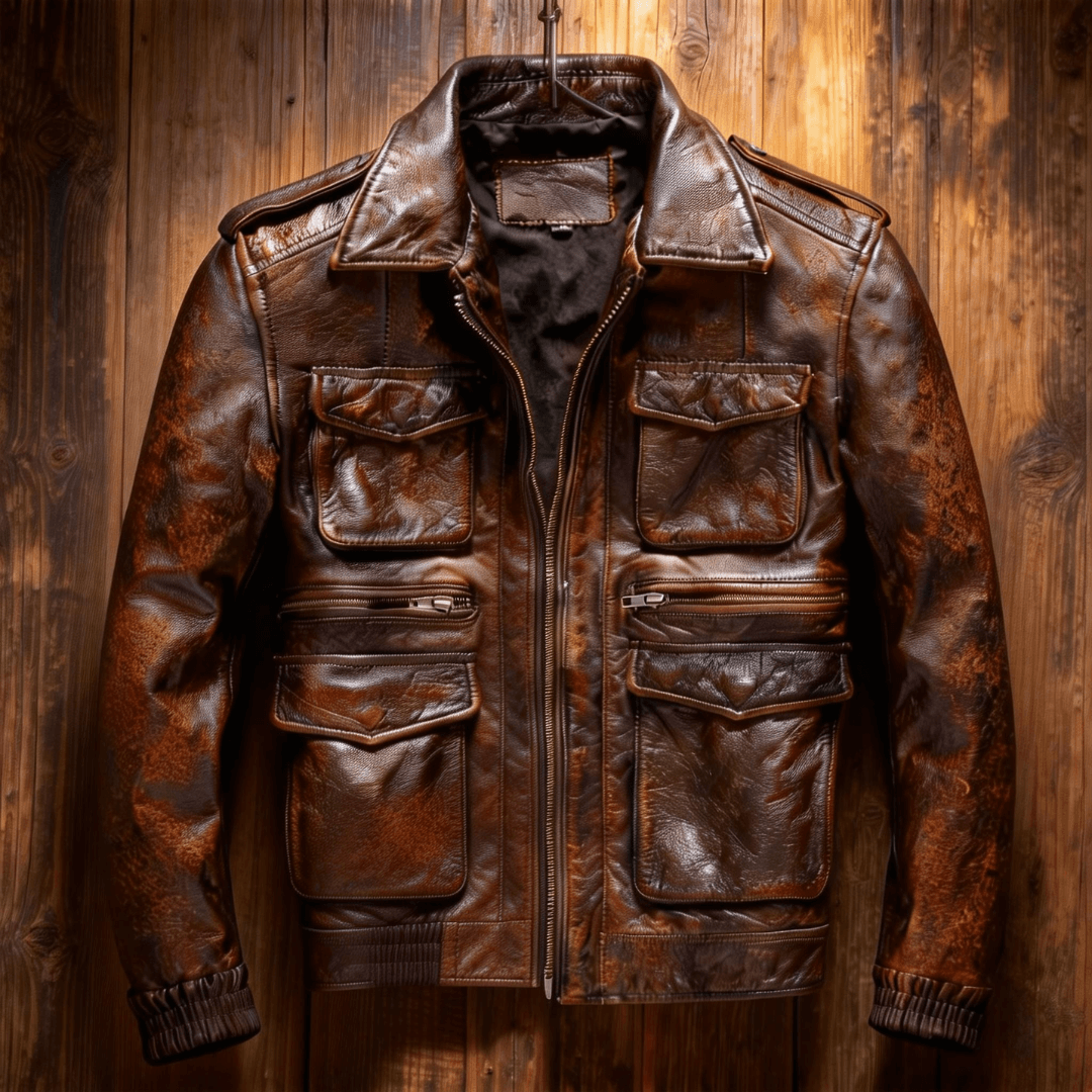 Frontier Ridge Leather Jacket