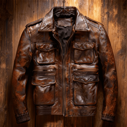 Frontier Ridge Leather Jacket