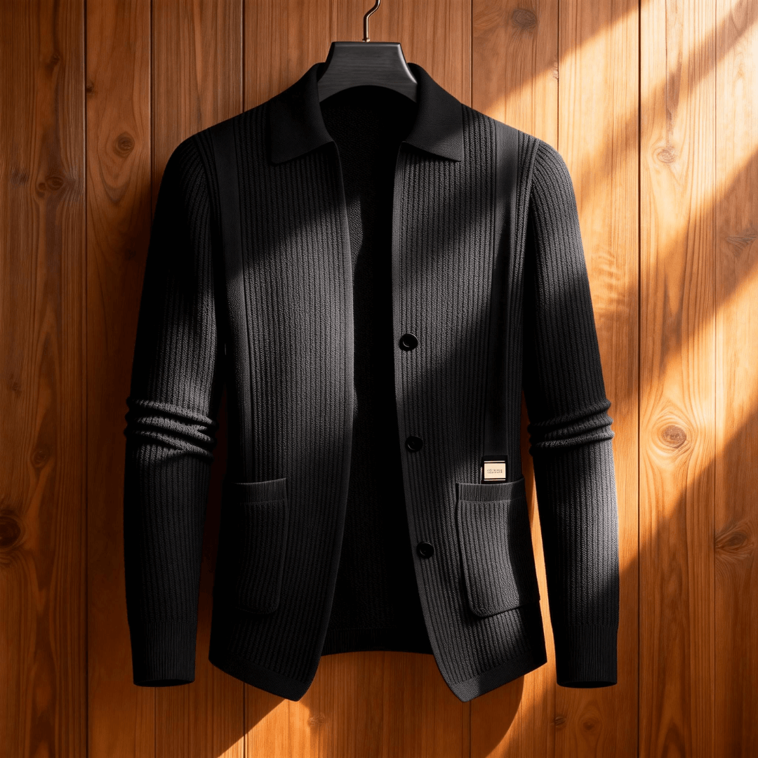 Ridgeway Cashmere Knit Cardigan