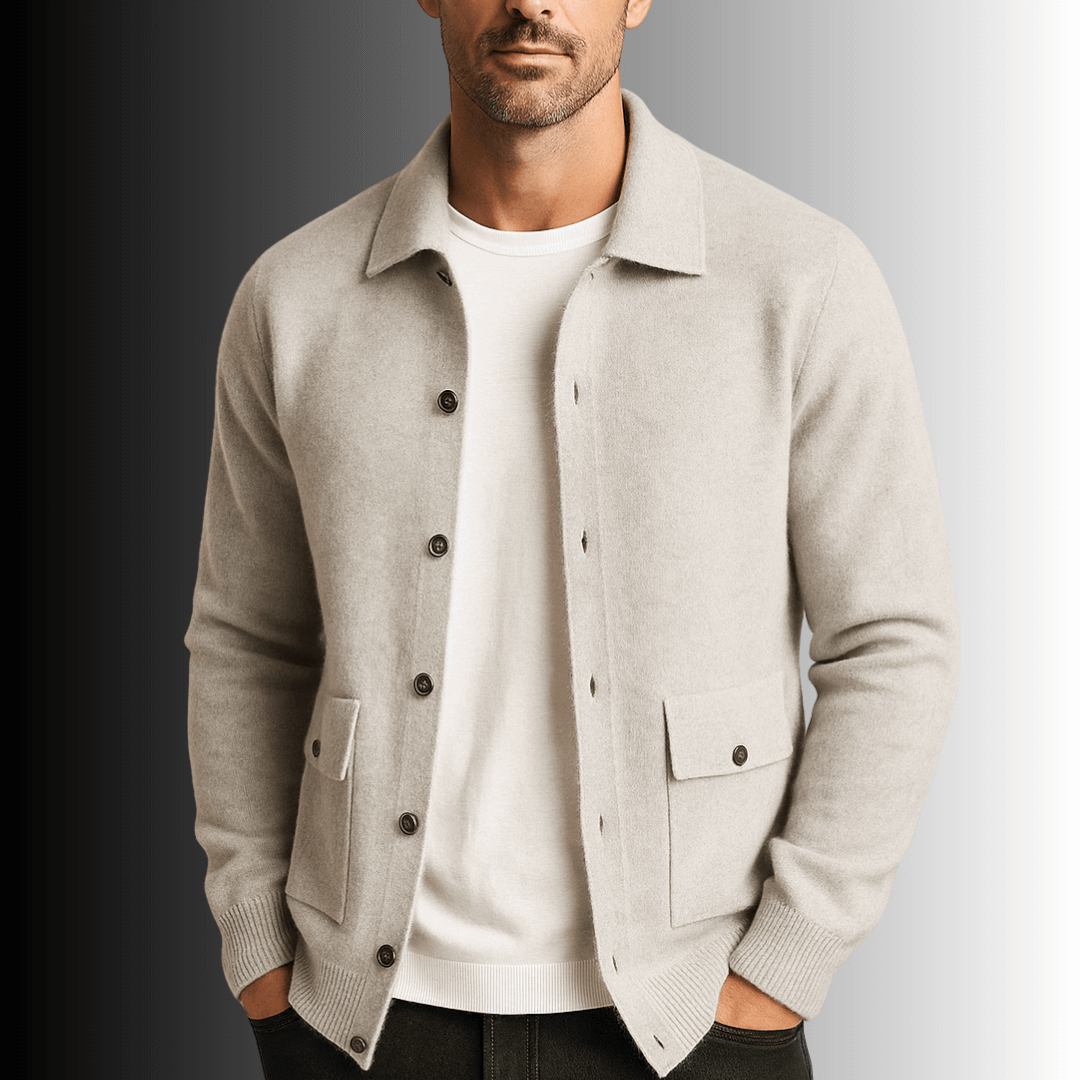 The Belmont Cashmere Overshirt