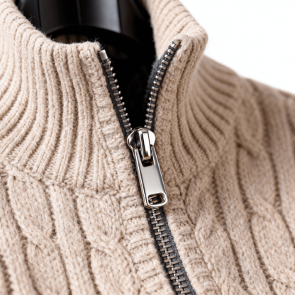 Belmont Cashmere Zip Cardigan