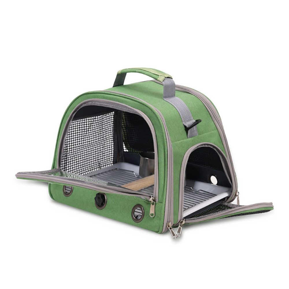 Perchfy™ Hands-Free Bird Travel Carrie