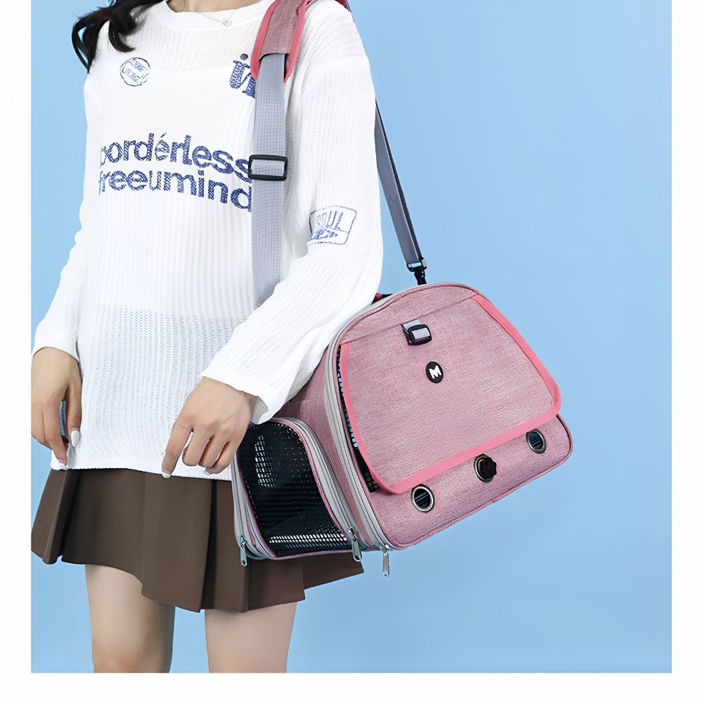 Perchfy™ Hands-Free Bird Travel Carrie