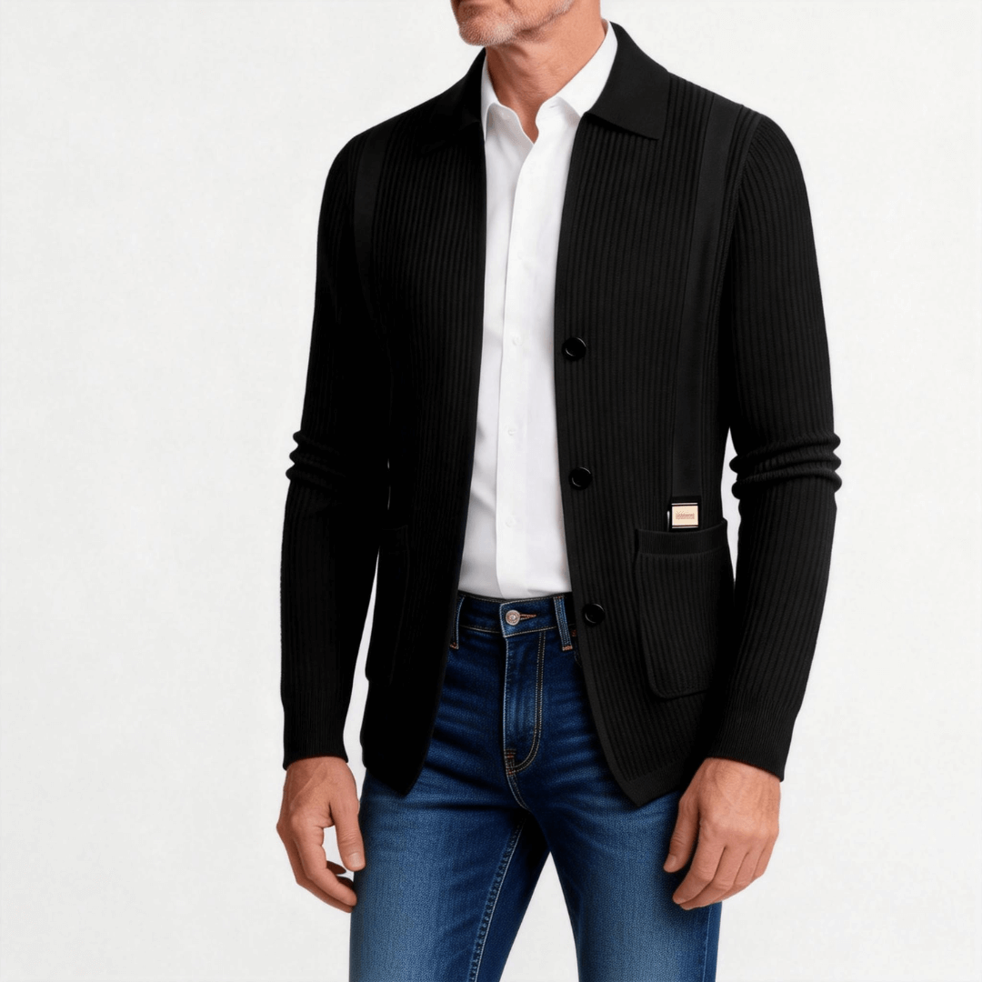 Ridgeway Cashmere Knit Cardigan