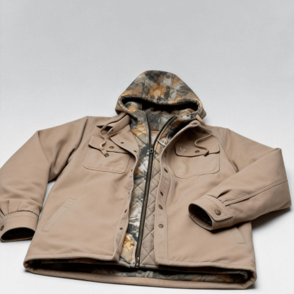Frontier Hooded Utility Jacket