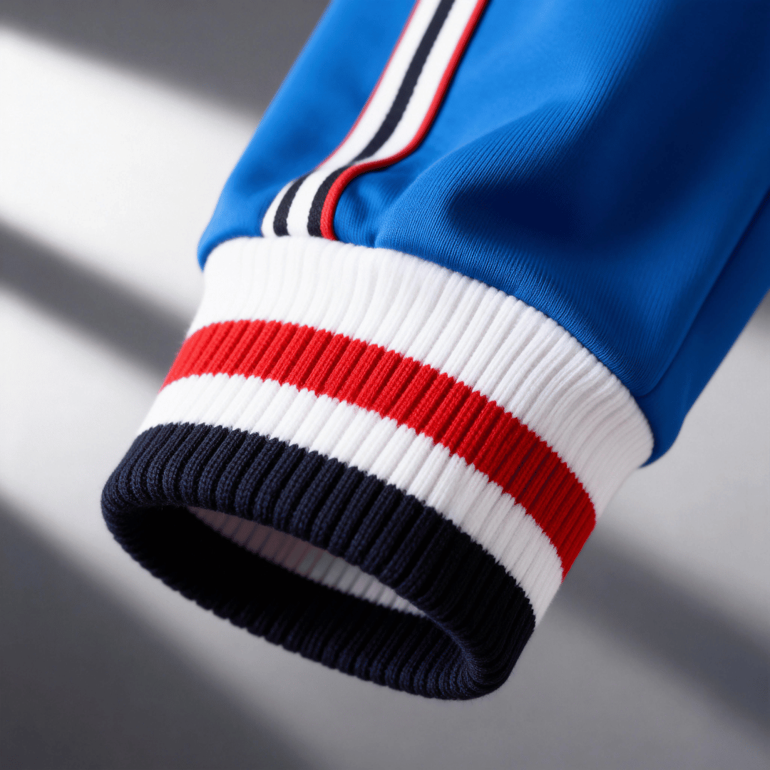 Men’s Classic Stripe Zip-Up Hoodie