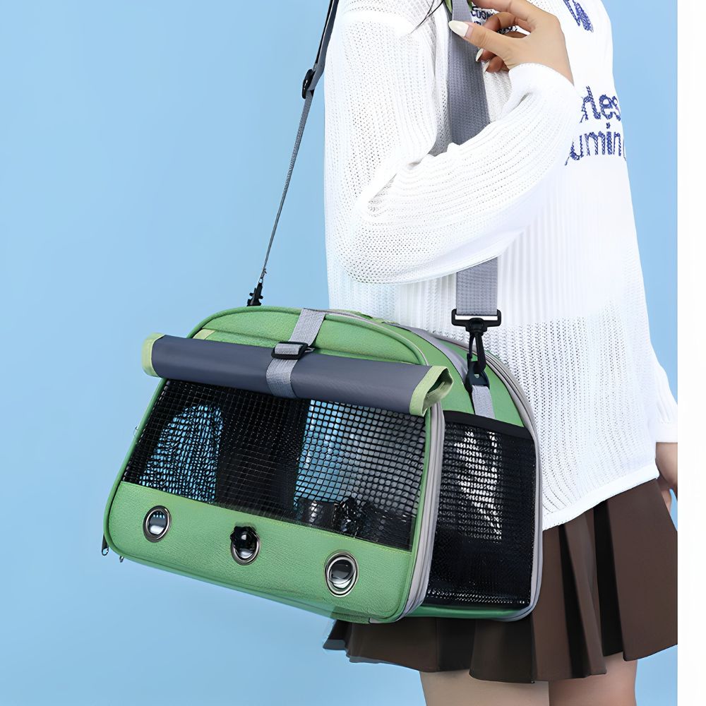 Perchfy™ Hands-Free Bird Travel Carrie