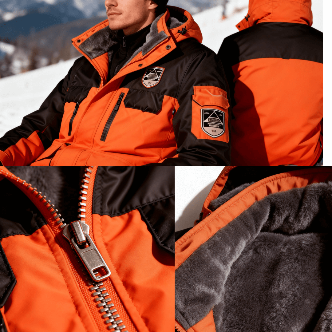 ArcticShield Fleece-Lined Shell Jacket