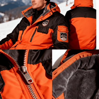 ArcticShield Fleece-Lined Shell Jacket