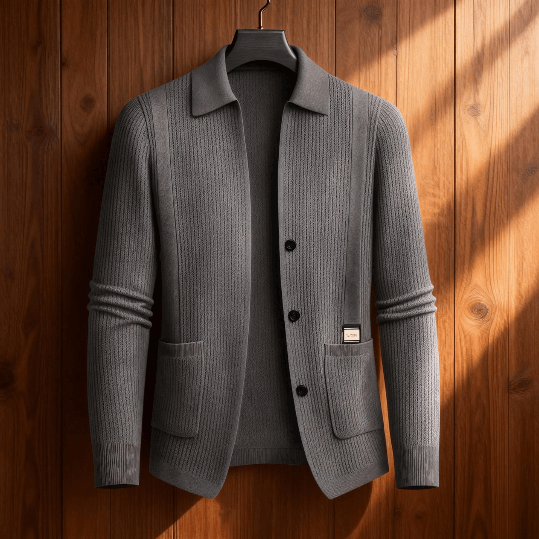 Ridgeway Cashmere Knit Cardigan