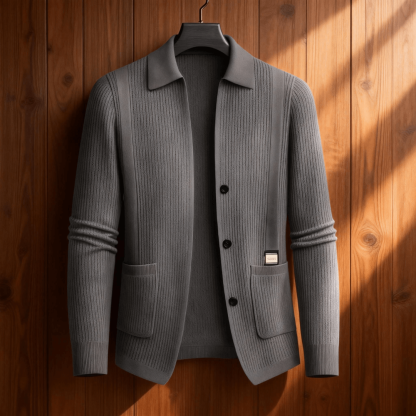 Ridgeway Cashmere Knit Cardigan