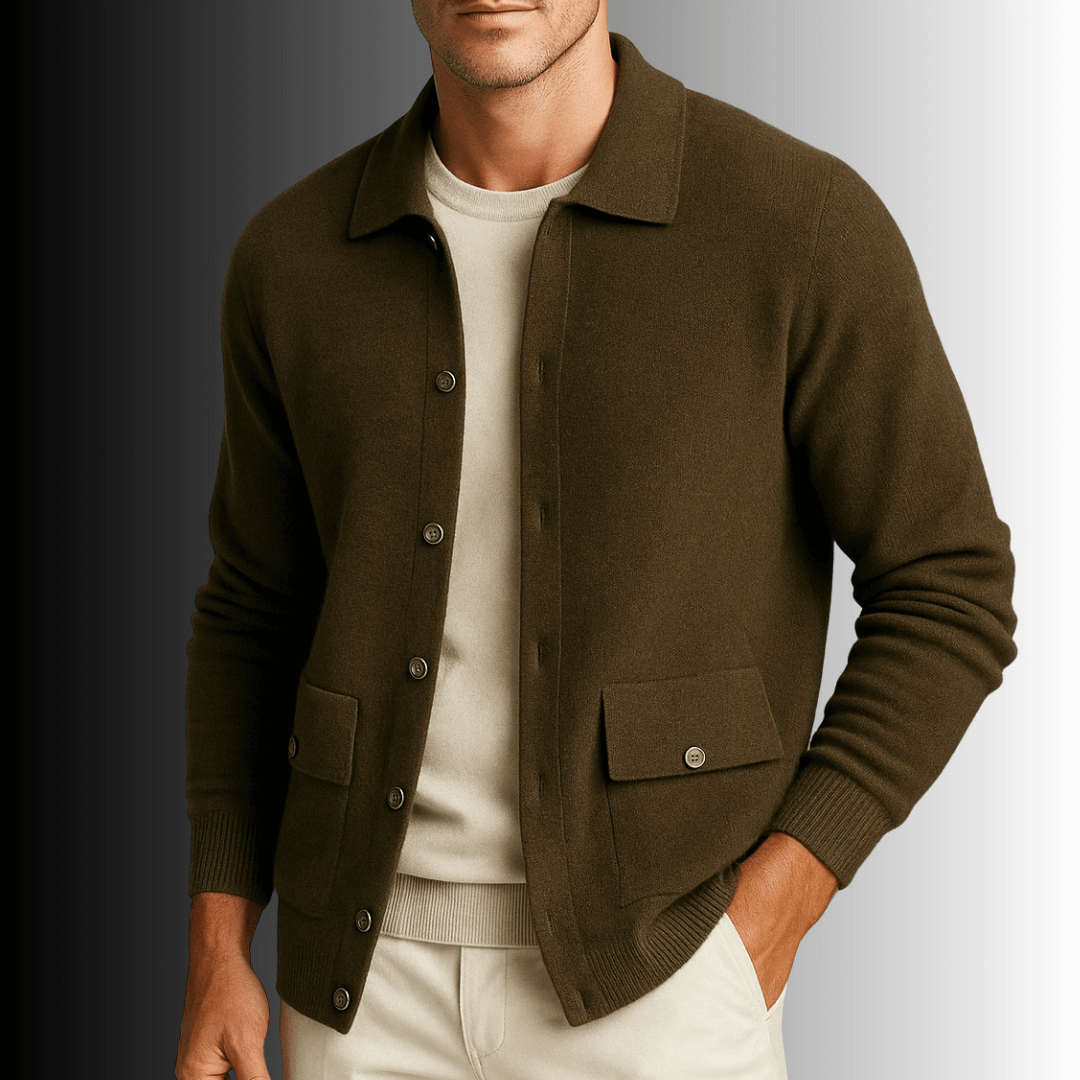 The Belmont Cashmere Overshirt