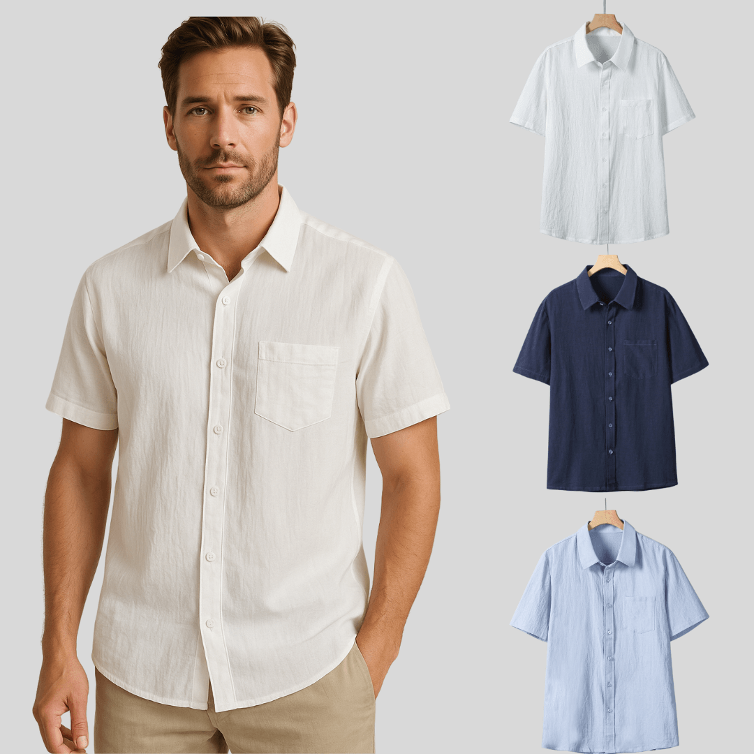 Cotton-Linen Polo – Lightweight, Breezy, Timeless