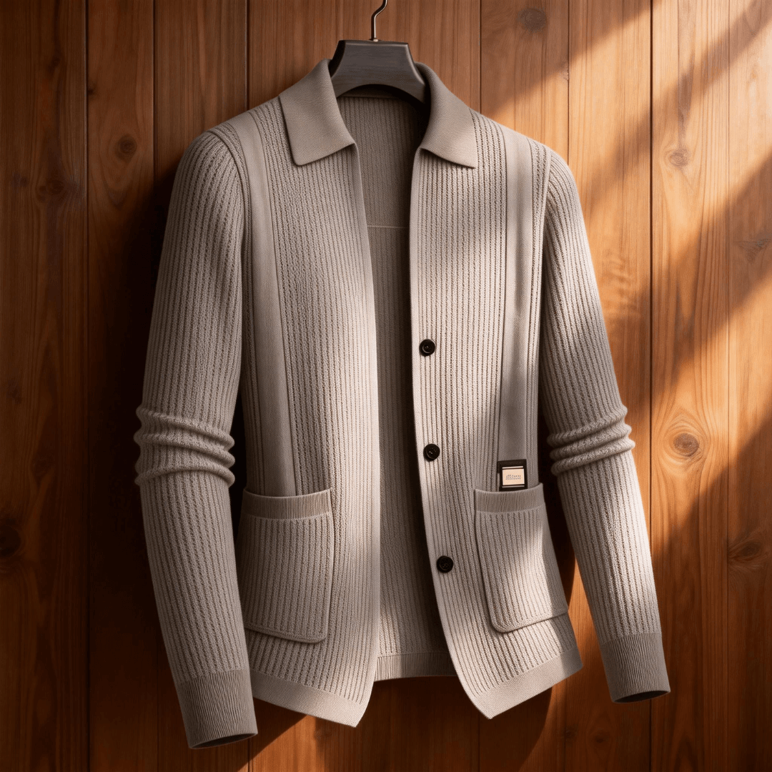 Ridgeway Cashmere Knit Cardigan
