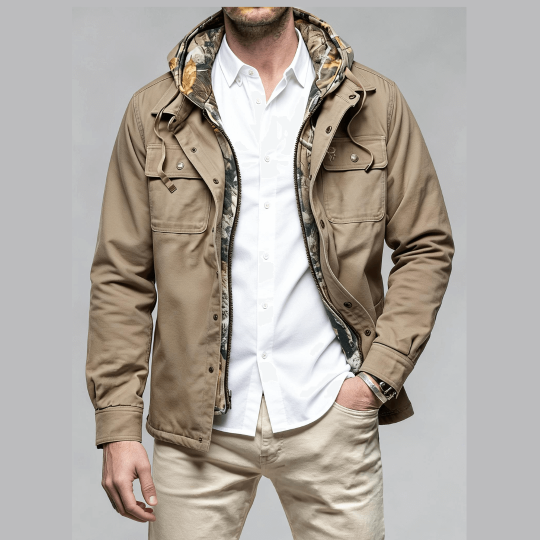 Frontier Hooded Utility Jacket