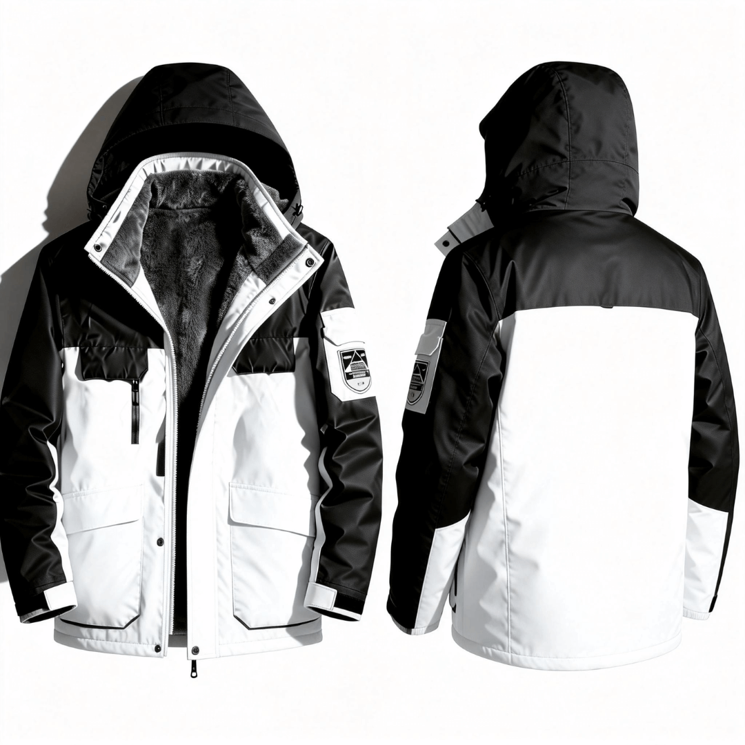 ArcticShield Fleece-Lined Shell Jacket