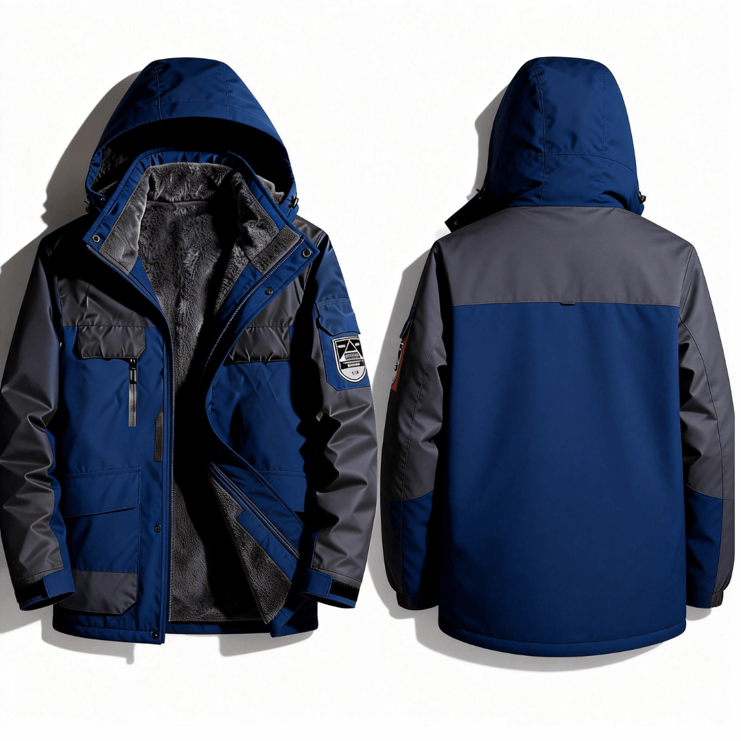 ArcticShield Fleece-Lined Shell Jacket
