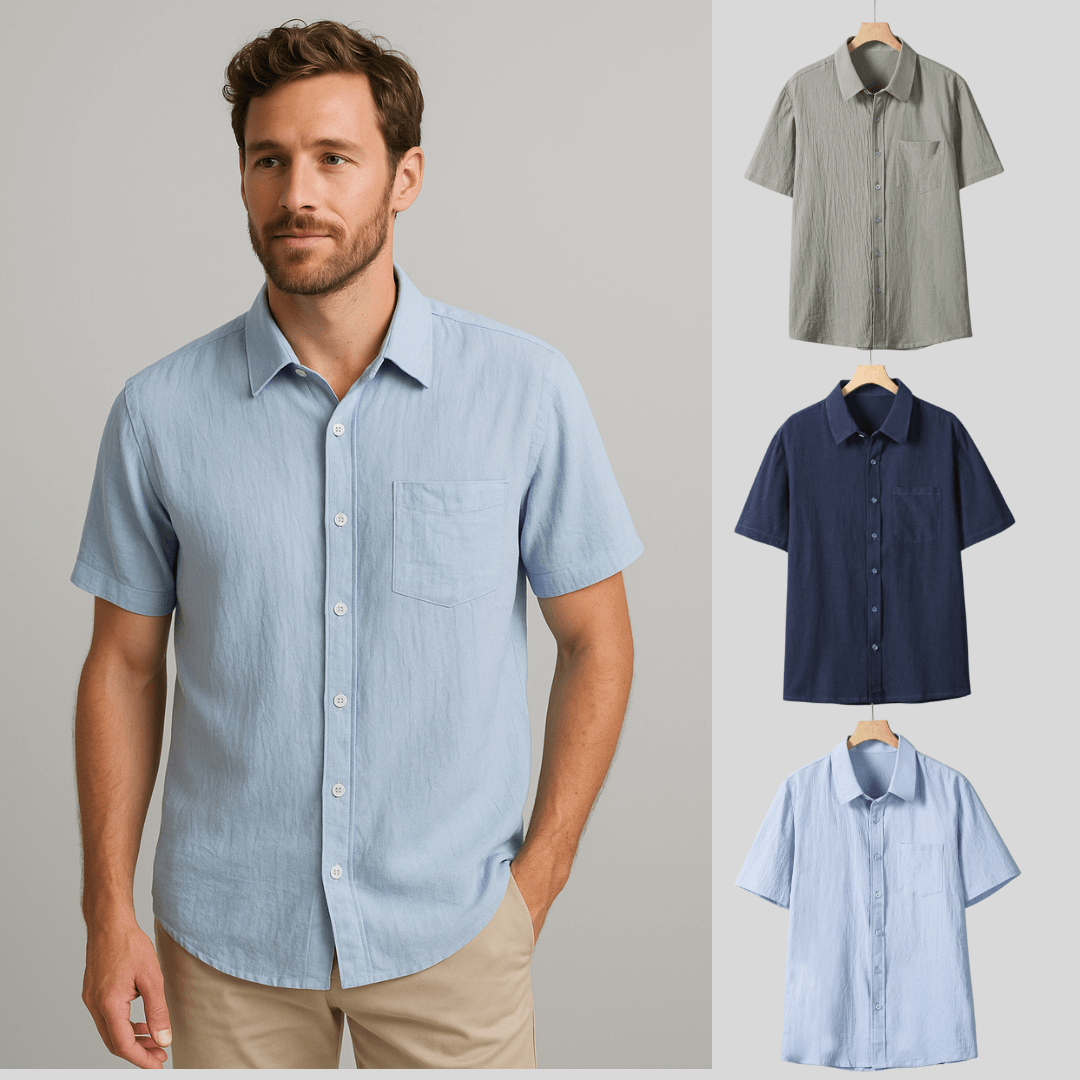 Cotton-Linen Polo – Lightweight, Breezy, Timeless