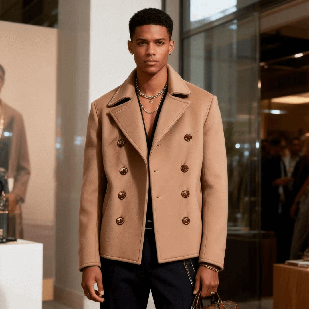 Hudson Heritage Double-Breasted Peacoat