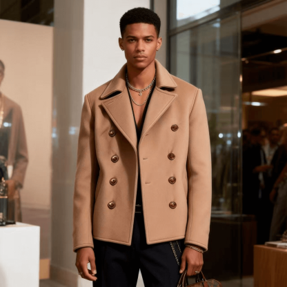 Hudson Heritage Double-Breasted Peacoat