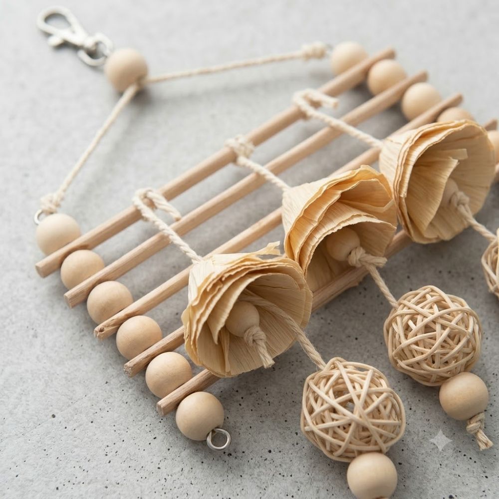 Perchfy Natural Harmony 6-Piece Avian Foraging Set