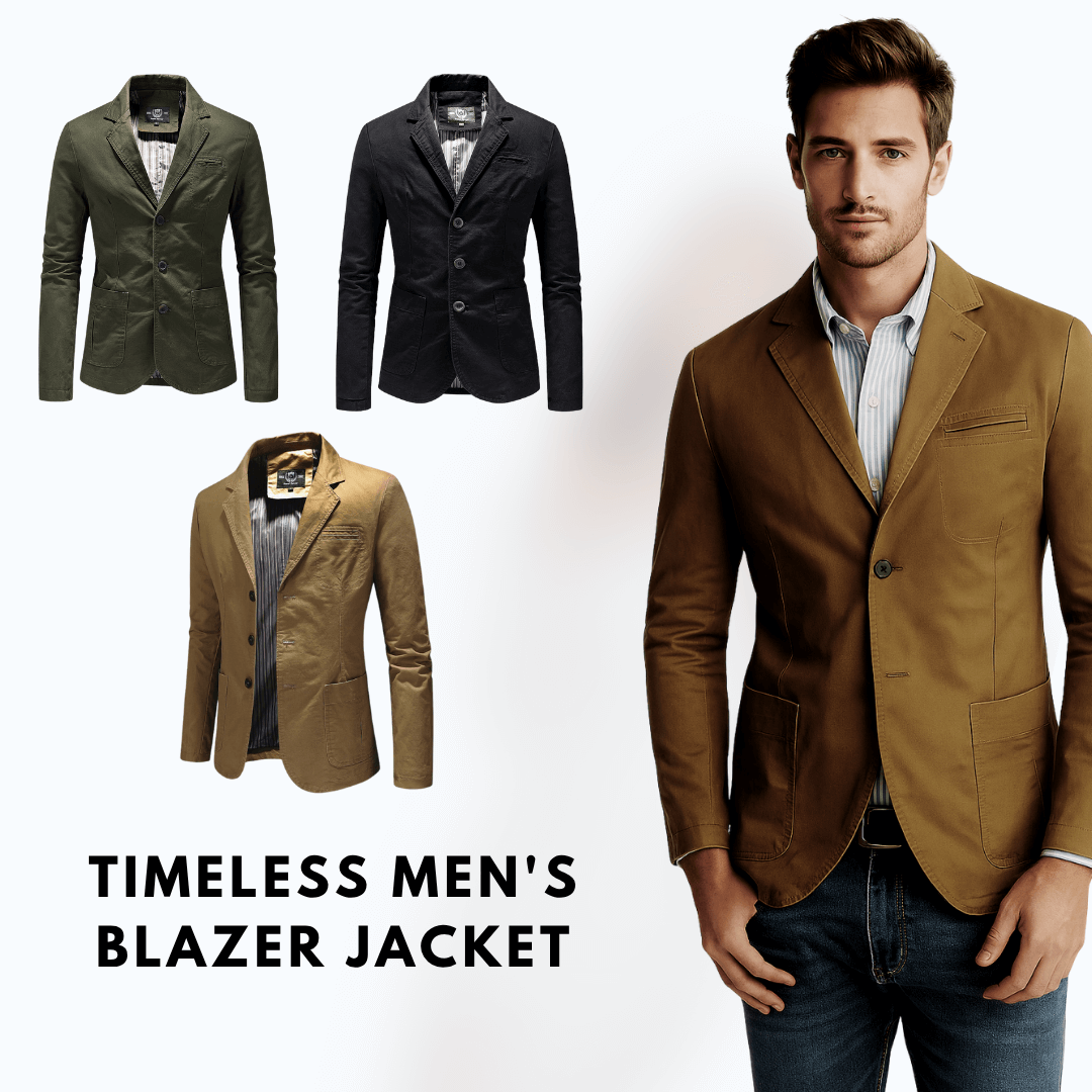 Timeless Men's Blazer Jacket
