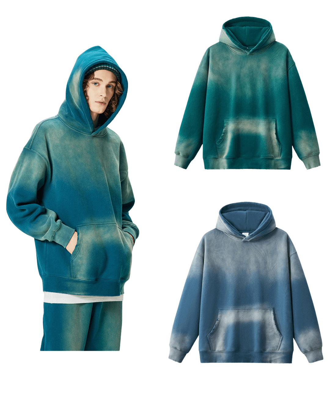 Men’s Shading Hooded Jacket – Trendy Streetwear for Going Out