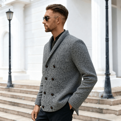 The Windsor Double-Knit Cardigan
