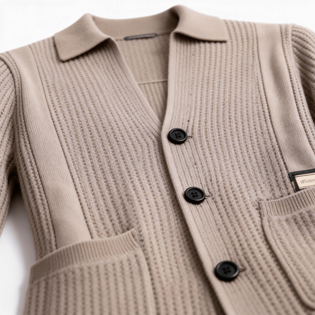 Ridgeway Cashmere Knit Cardigan
