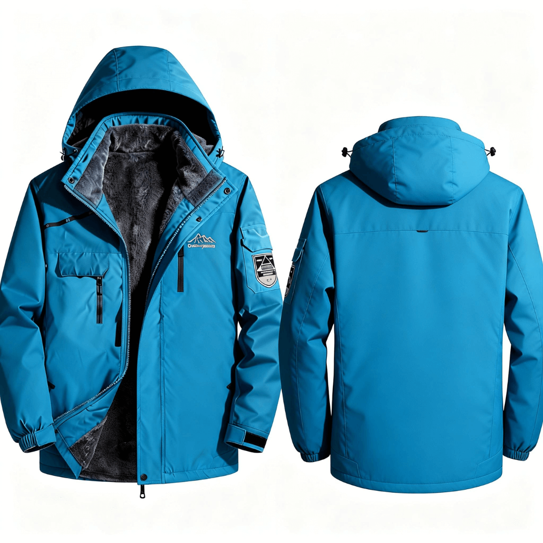 ArcticShield Fleece-Lined Shell Jacket