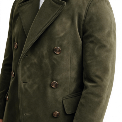 Hudson Heritage Double-Breasted Peacoat